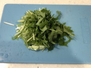 豚しゃぶ水菜