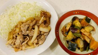 豚生姜焼き完成