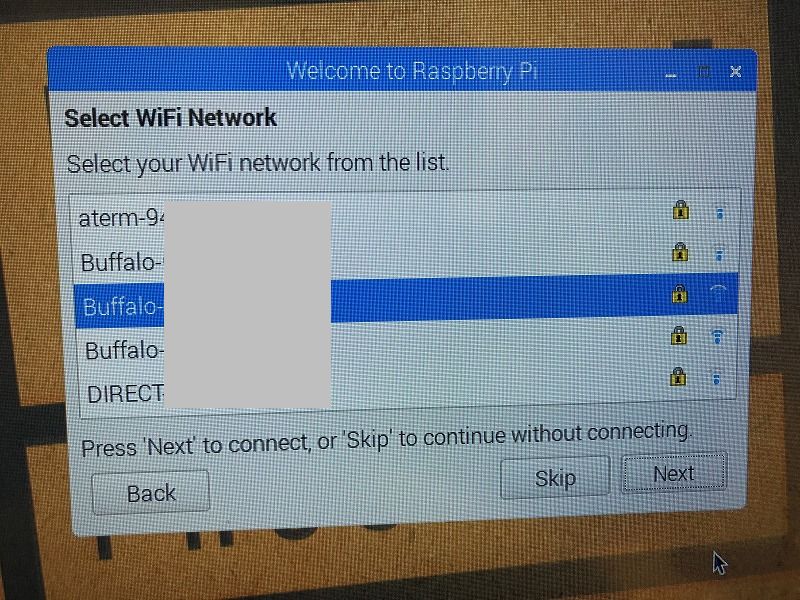 AIY-wifi接続