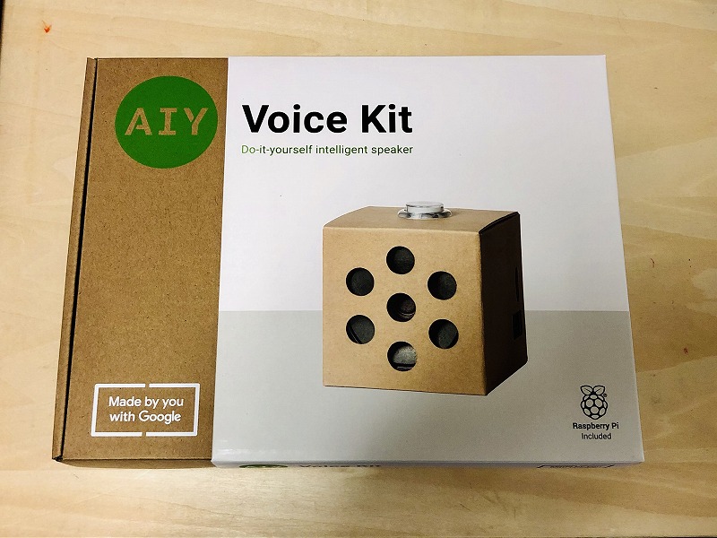 GoogleAIYVoice Kit箱