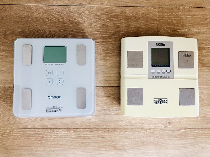 オムロンとタニタの比較
