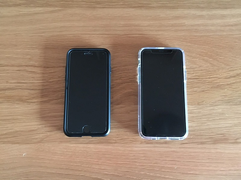 iPhone8とiPhone11Pro