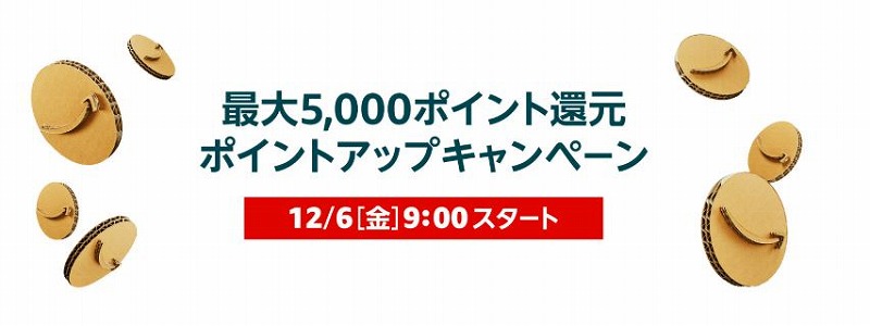 サイバーマンデーポイントアップ
