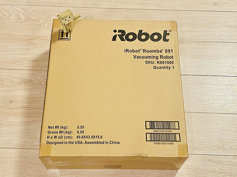 ルンバ891セットアップ開始