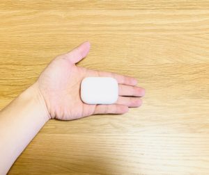 AirPodsPro手のひらサイズ
