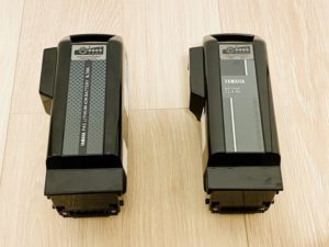 8.7Ahバッテリーと12.3Ahバッテリーの比較