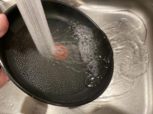 冷めたら洗う