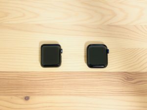 アップルウォッチ画面サイズ比較