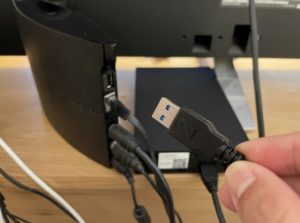 nasneにUSB接続